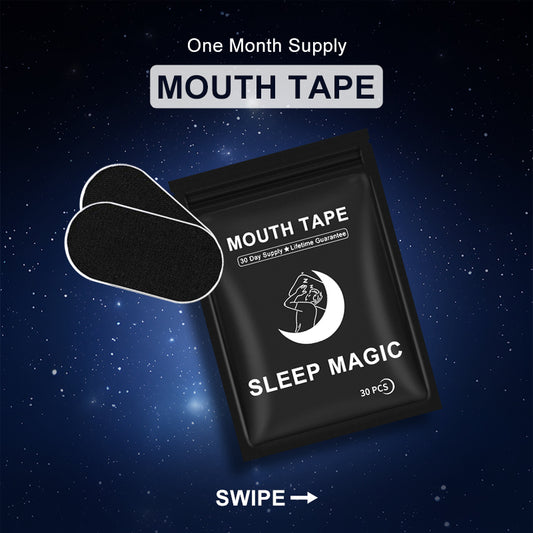 Mouth Tape for Sleeping, Hostage  Mouth Tape, Anti Snoring Mouth Sticker, Easy Removal, Pain Free, 30 Strips for One Month, Men Skincare Comfort